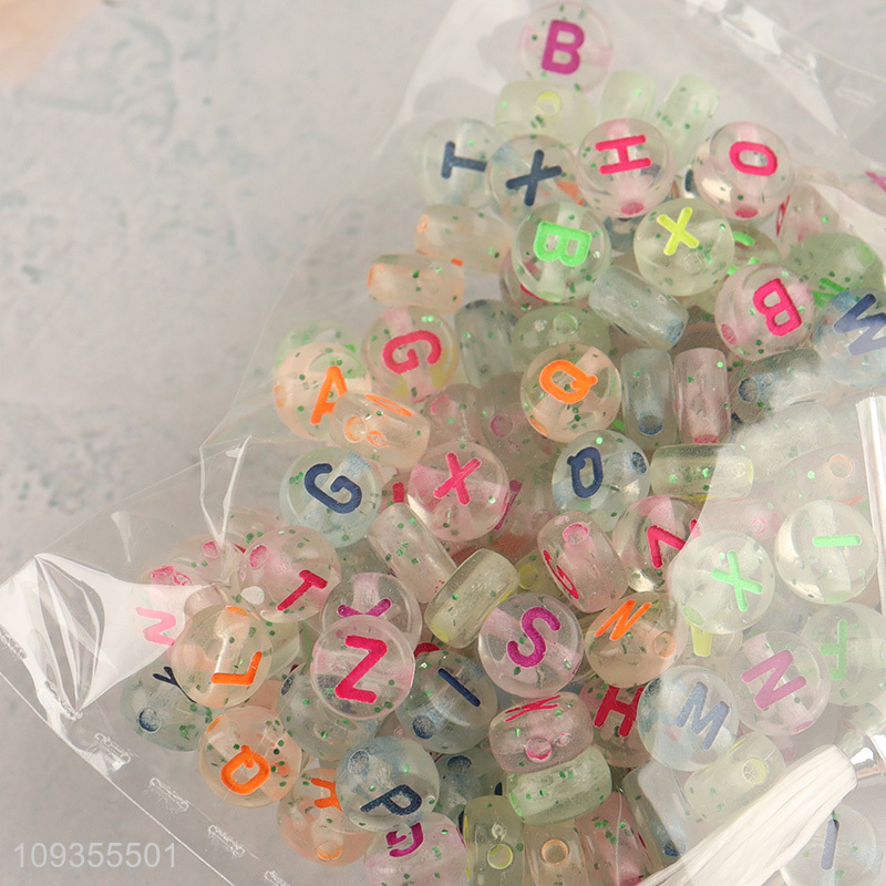 Top products diy alphabet bead toys jewelry toys for girls