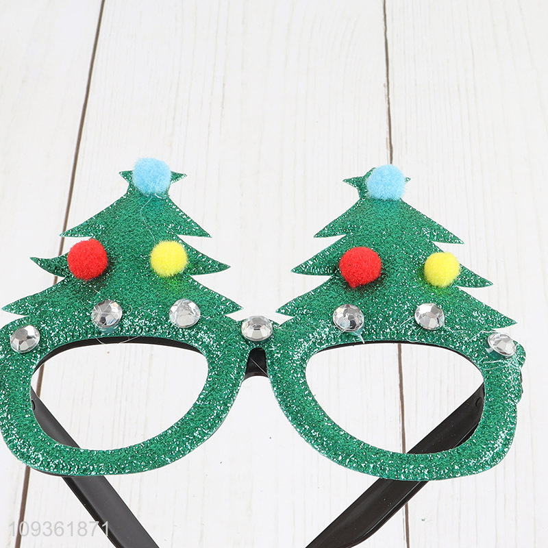 Factory price party glasses Christmas glasses  Christmas tree glasses