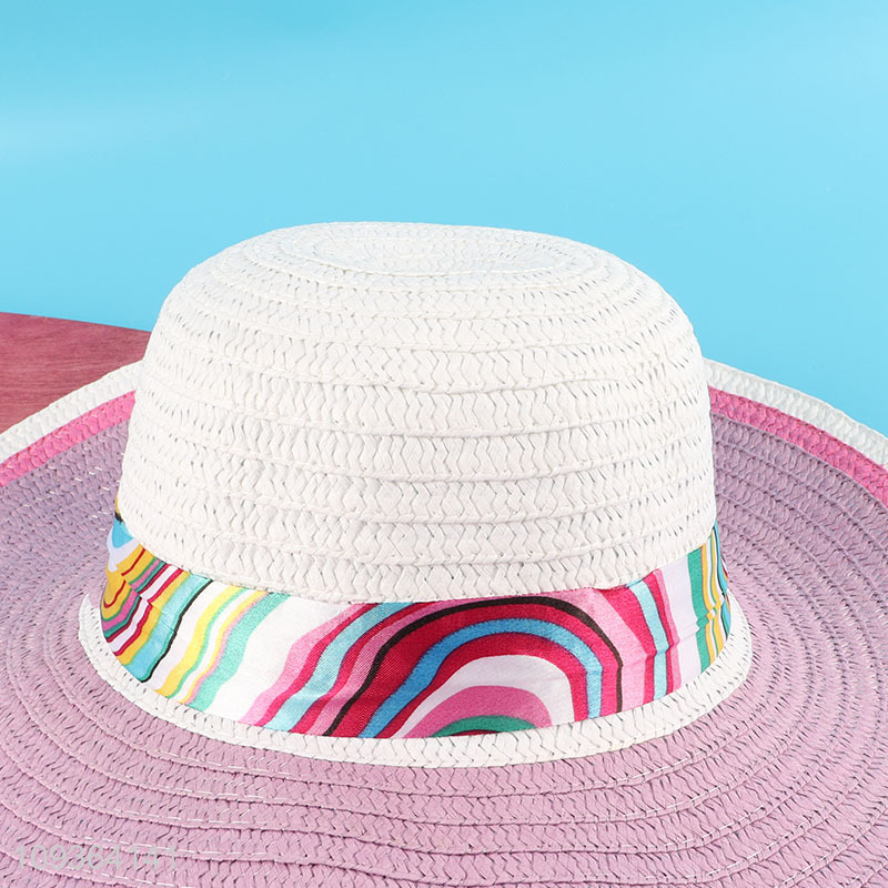 Top quality straw hat beach hat fashion hat for women