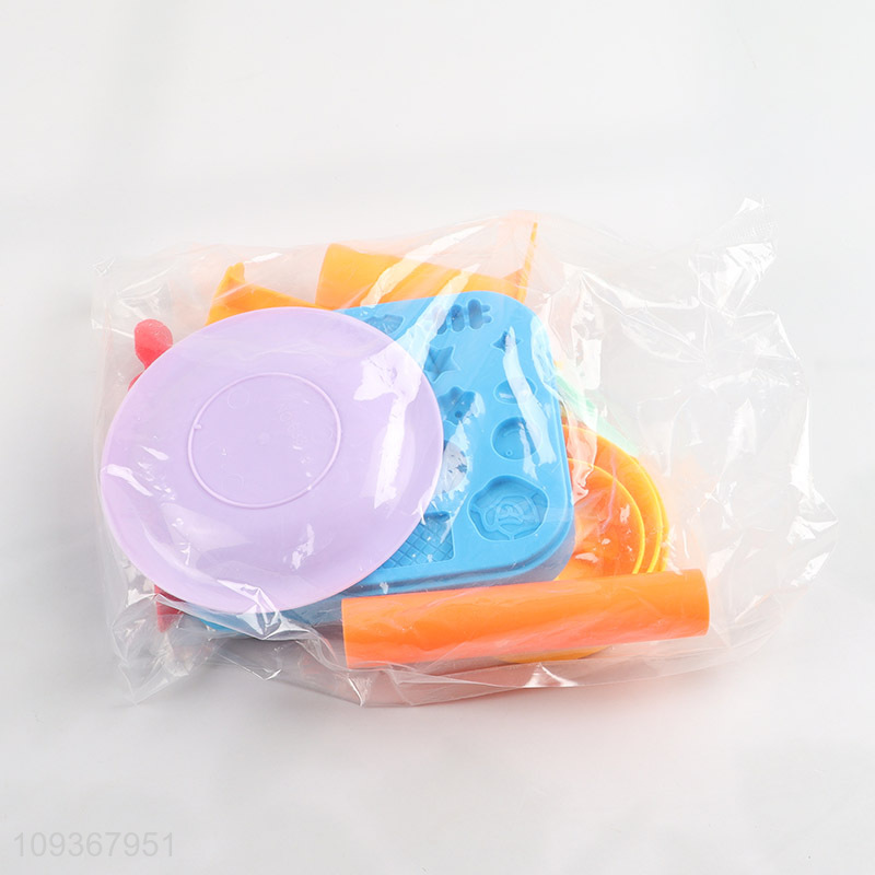 Yiwu market plasticine toys diy play dough toys pretend set toys