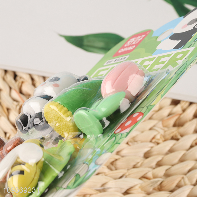 Latest products   panda series stationery eraser set for students