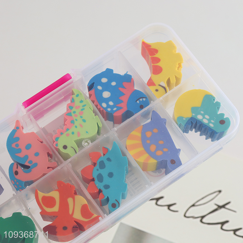 Top products dinosaur shape stationery eraser set