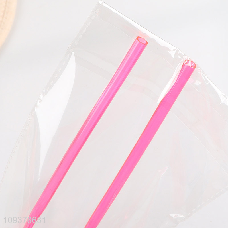 Top products pvc heart juice straw drinking straw