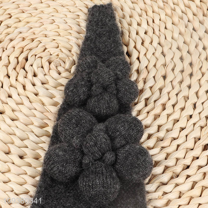 New product winter fashion knitted scarf for ladies