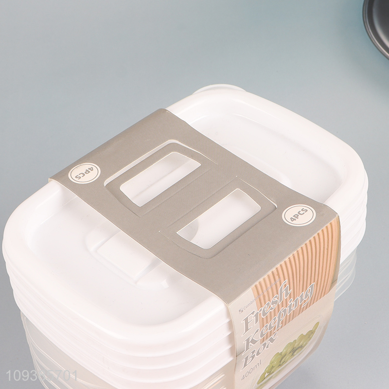 Latest products   4pc food storage container preservation box