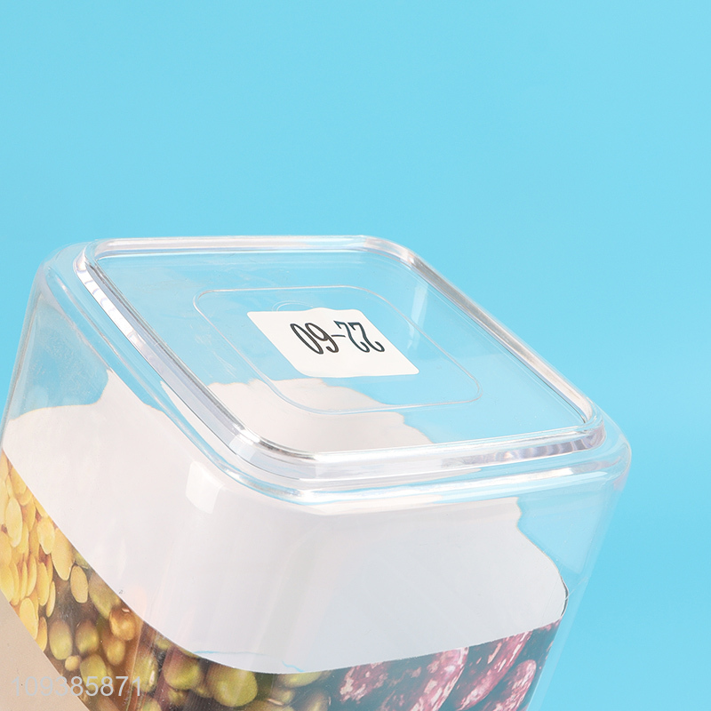 Factory direct sale plastic sealed storage jar wholesale