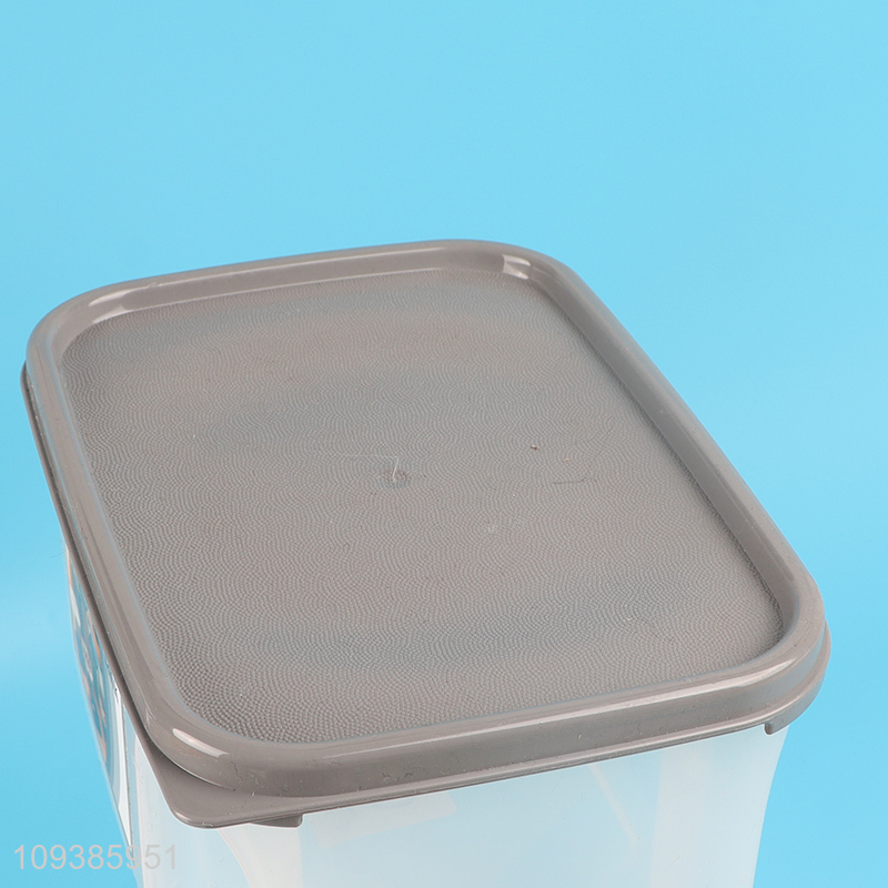 China wholesale plastic sealed storage jar for home kitchen
