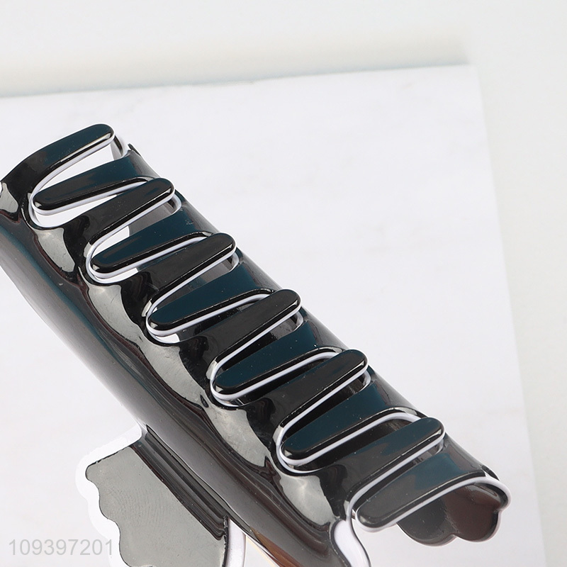China factory black hair claw clips hair decoration