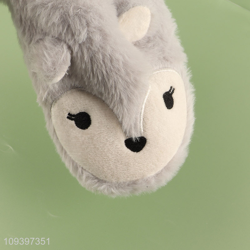 Top quality cartoon warm winter home slippers