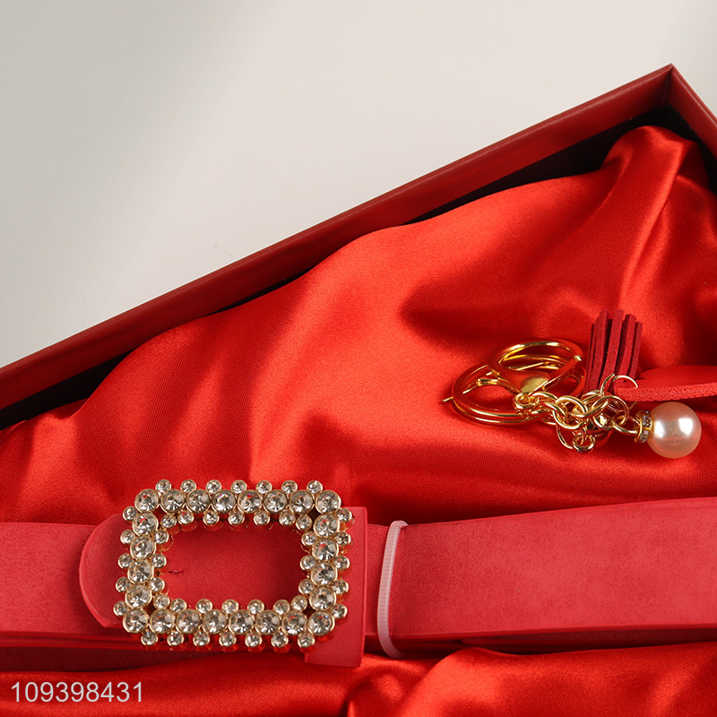 Top sale 5pcs women gifts set ballpoint wallet set