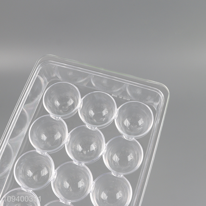 Top products clear fridge egg holder with lid