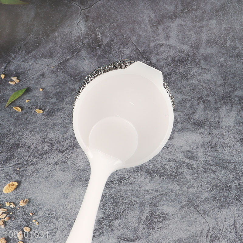 China wholesale wooden handle kitchen pot dish brush