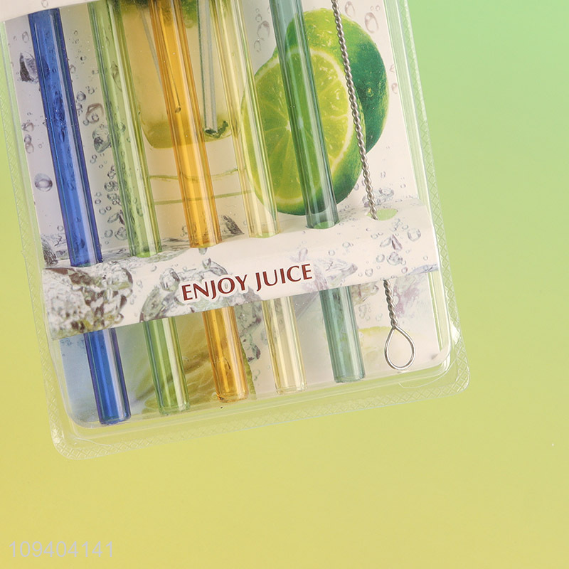 Factory price multicolor drinking straw juice straw