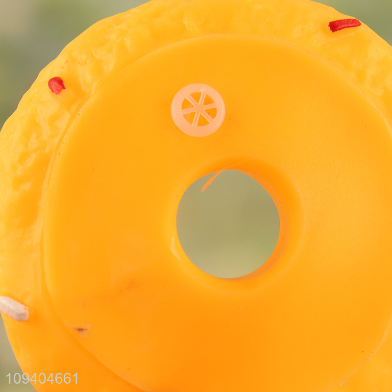 China wholesale donut shape pet chew toys teething toys