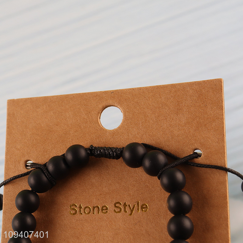 Good price fashion stone bracelet stone jewelry for hand decoration