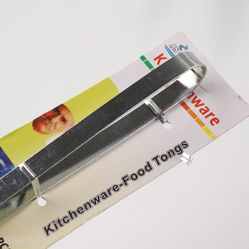 China wholesale stainless steel food tongs for kitchen