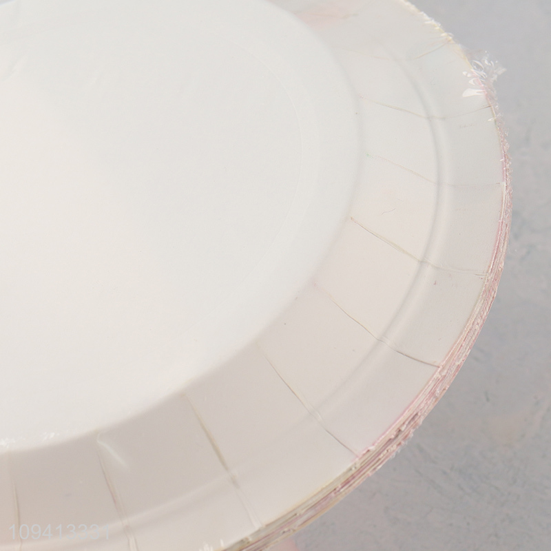 China products disposable paper plate for party supplies