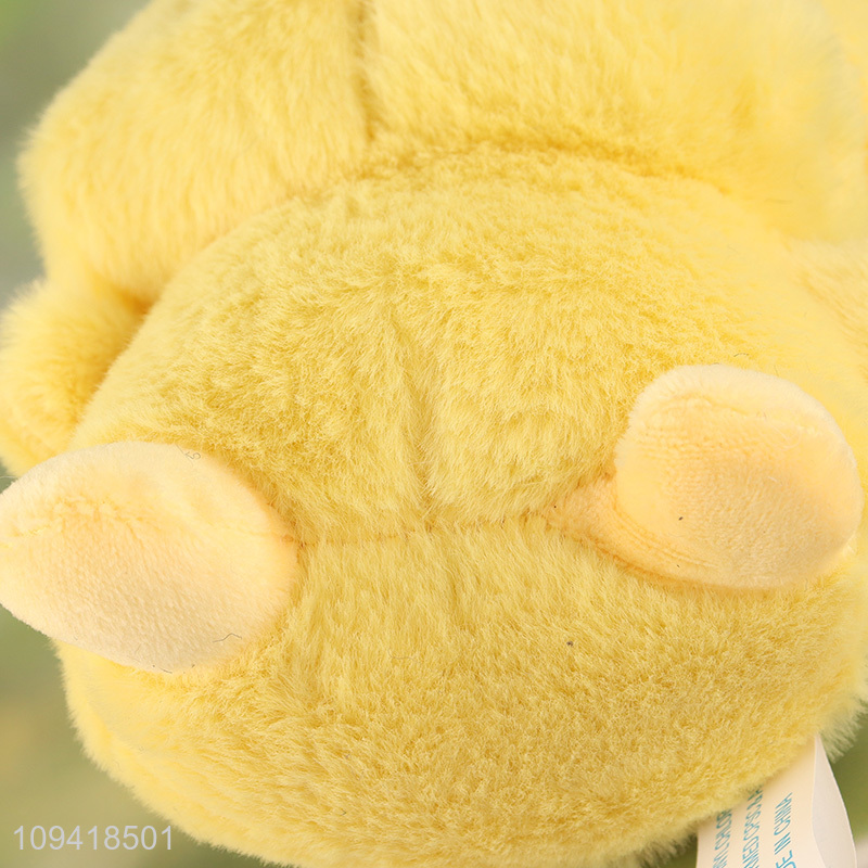 Factory price yellow duck animal plush toys