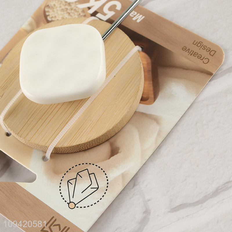 Minimalist Bamboo Hook Sticky Hook For Home