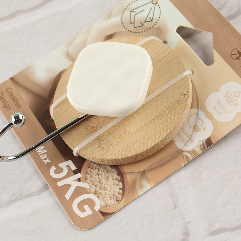 Minimalist Bamboo Hook Sticky Hook For Home