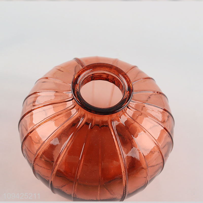 Wholesale multicolor glass flower vase for home decor