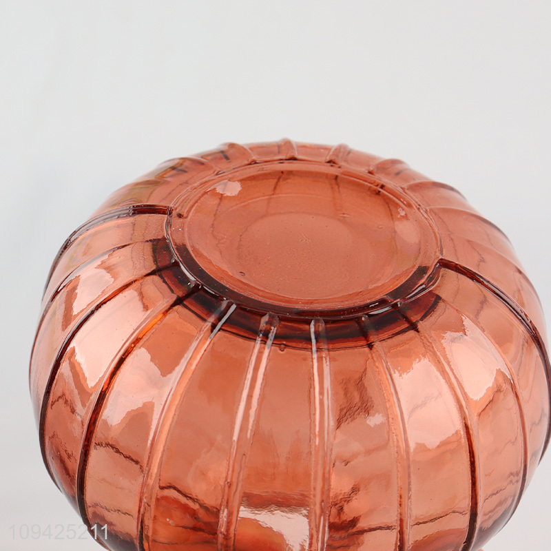 Wholesale multicolor glass flower vase for home decor