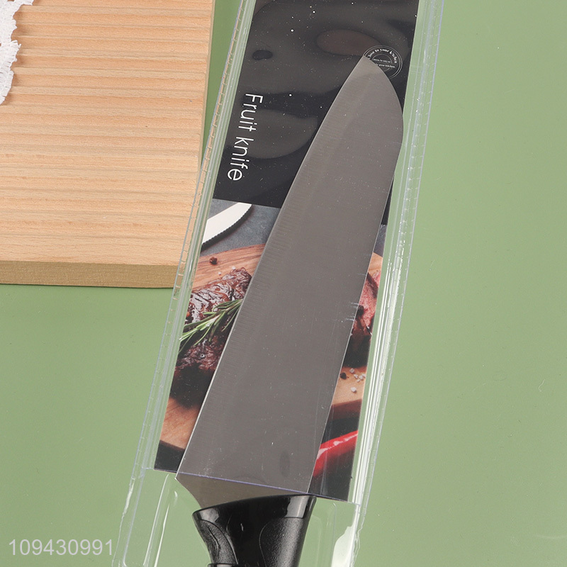 Best quality straight edge fruit knife kitchen knife