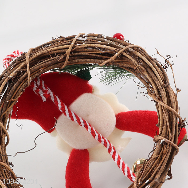 Factory direct sale festive christmas wreath decor