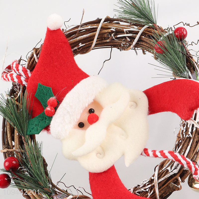 Factory direct sale festive christmas wreath decor