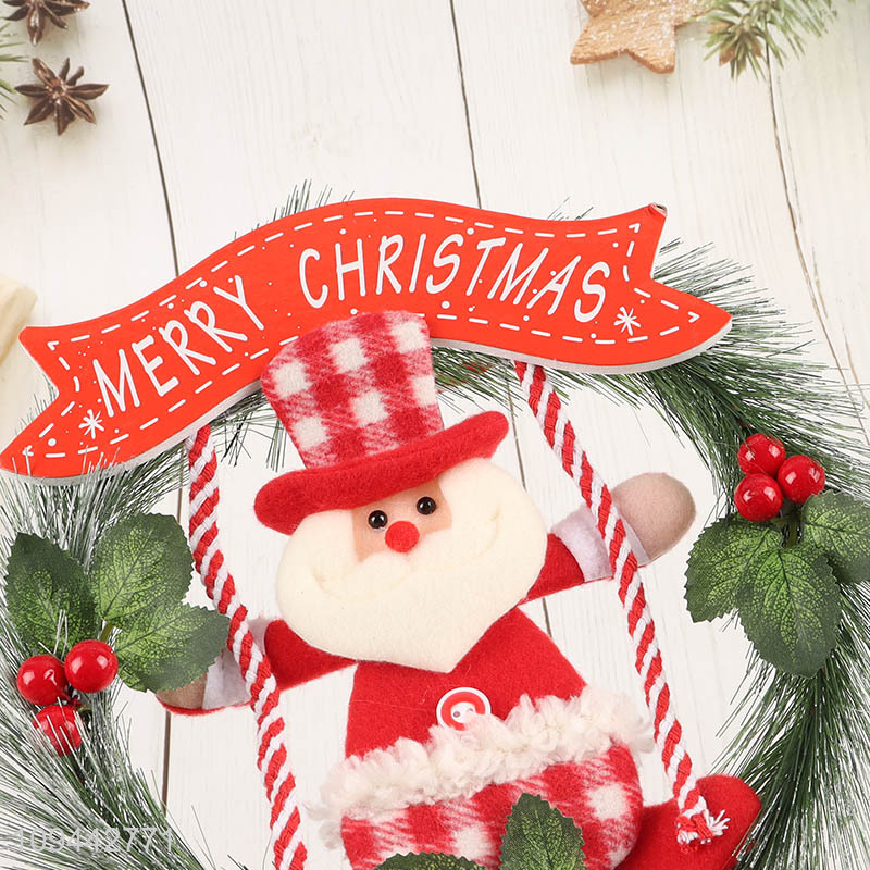 Latest products christmas wreath ornament pendant