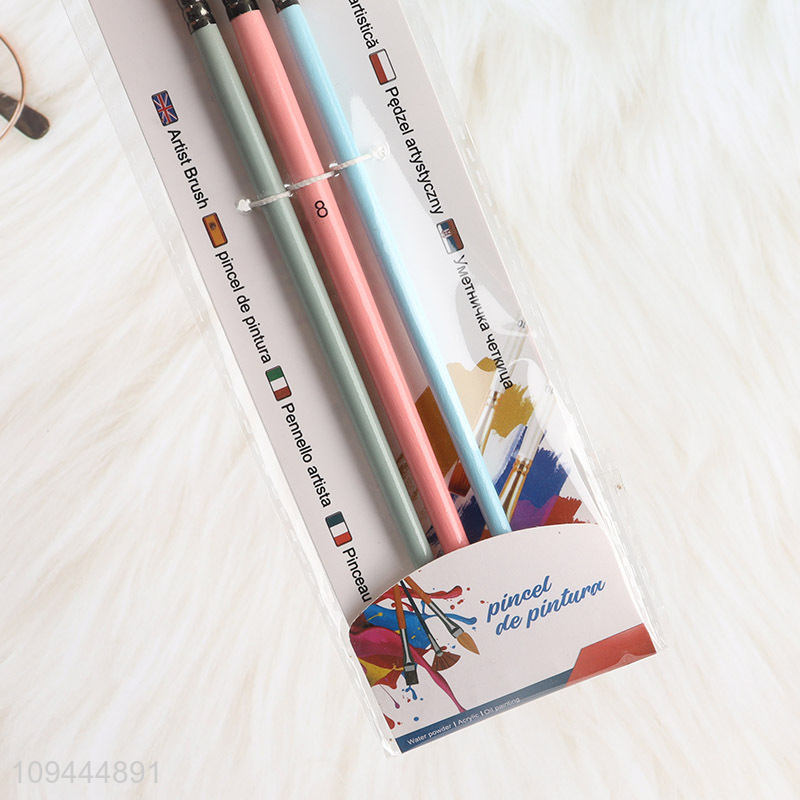 Wholesale professional artist painting brush set