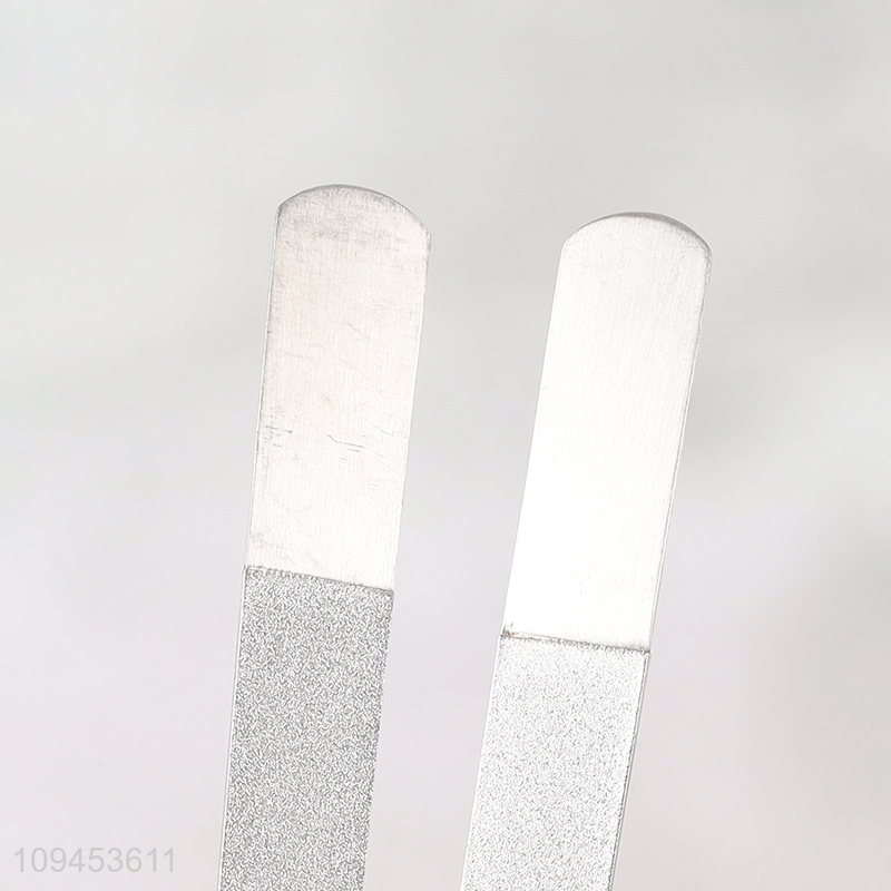 Good selling 2pcs double sided nail file set