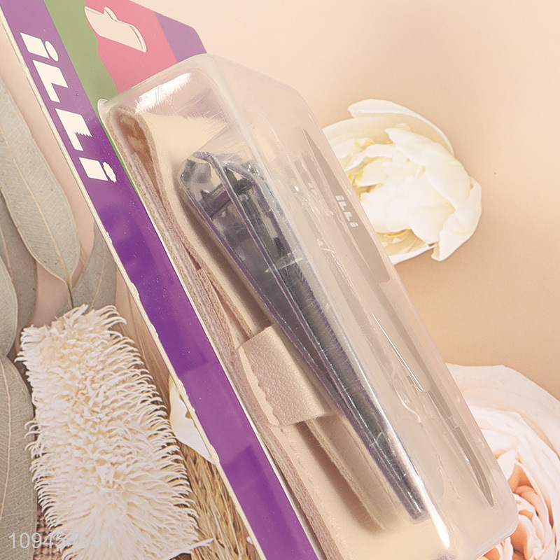 Hot sale 4pcs nail clipper manicure tool set