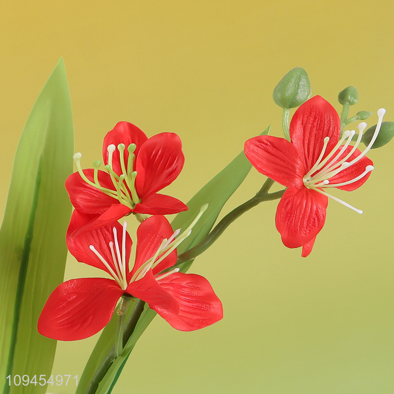 New arrival natural artificial flower fake freesia