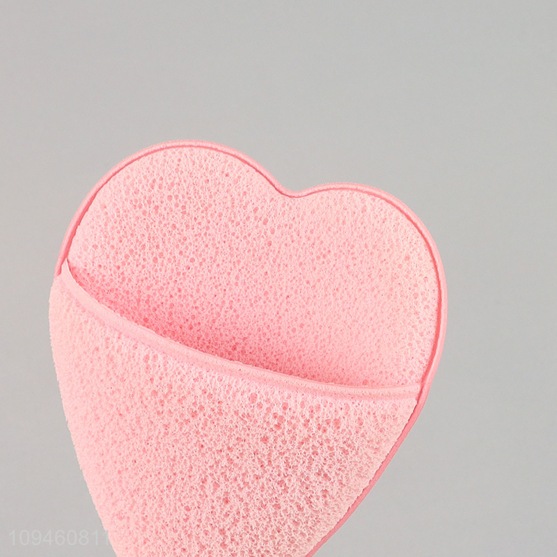 Latest products   heart shape makeup puff cosmetic puff