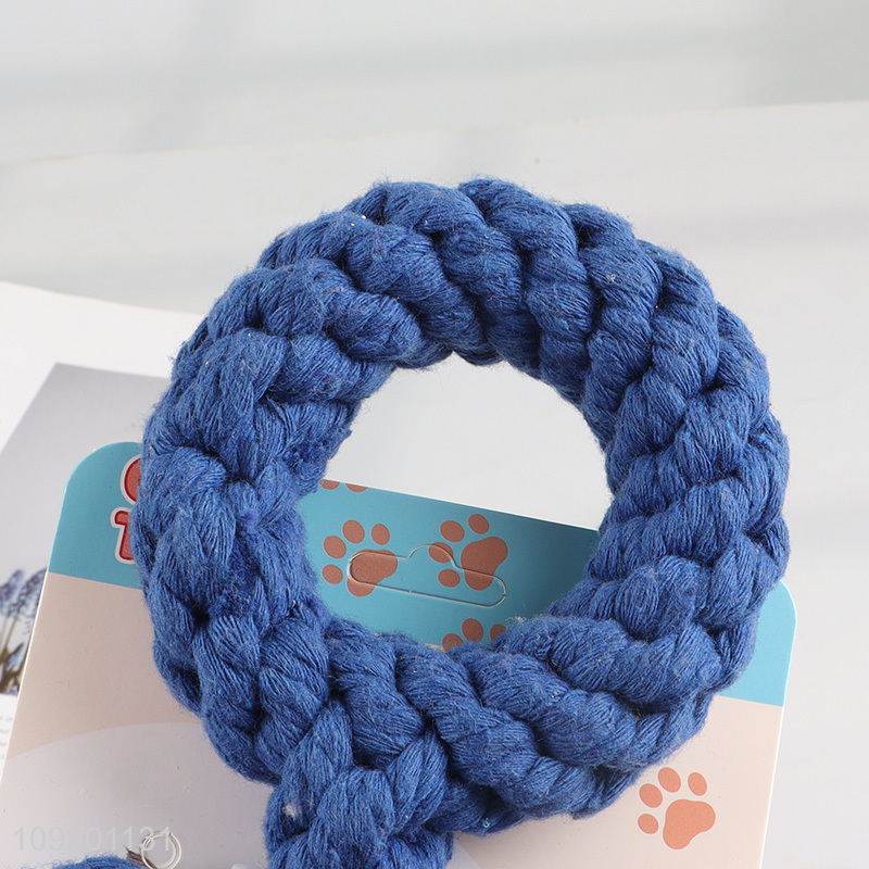 Hot selling pet cotton rope chew toys teething toys