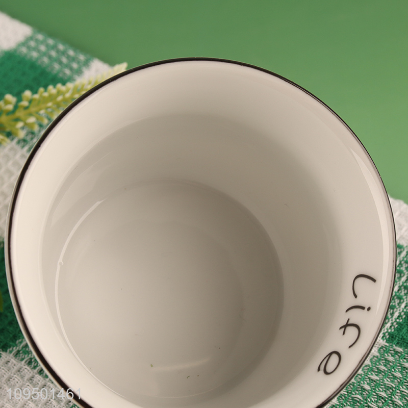 Top sale cartoon cat ceramic water cup