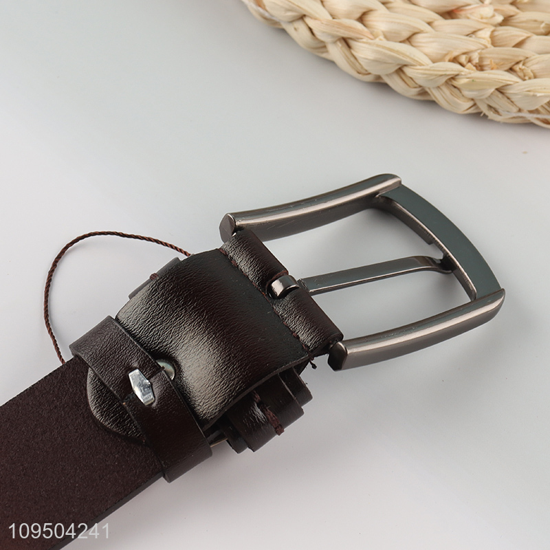 China products fashion adjustable leather buckle belt