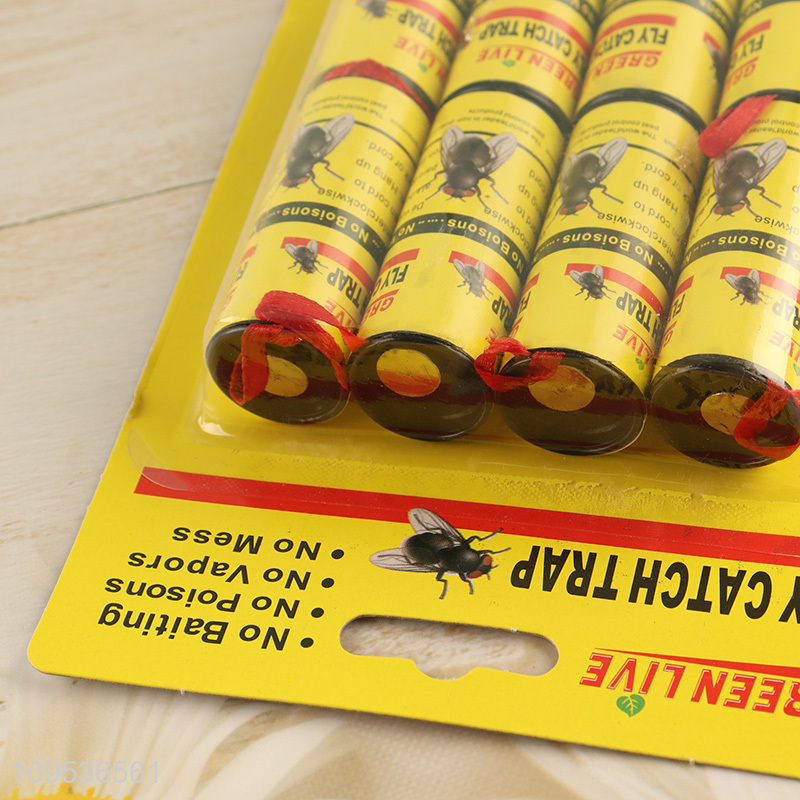 Good quality 8pcs fly catch trap for sale