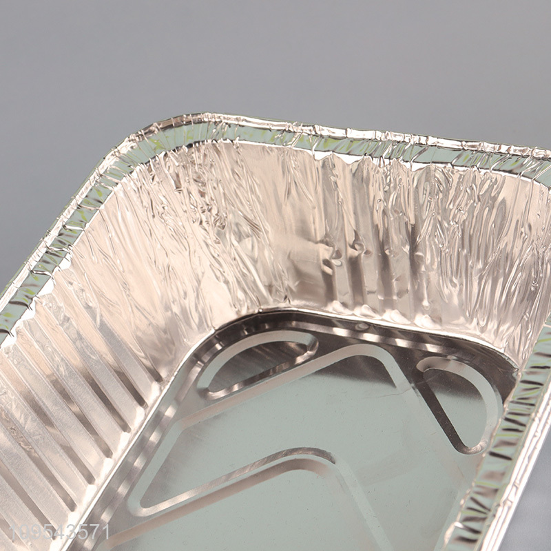 New arrival 3pcs heavy duty aluminum foil baking tray