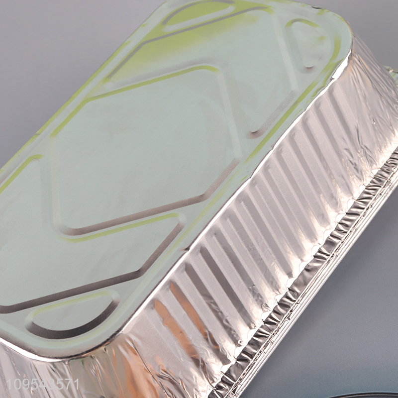 New arrival 3pcs heavy duty aluminum foil baking tray